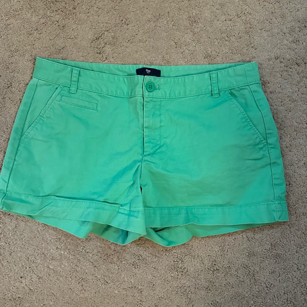 GAP Vibrant Green Women's Chino Shorts